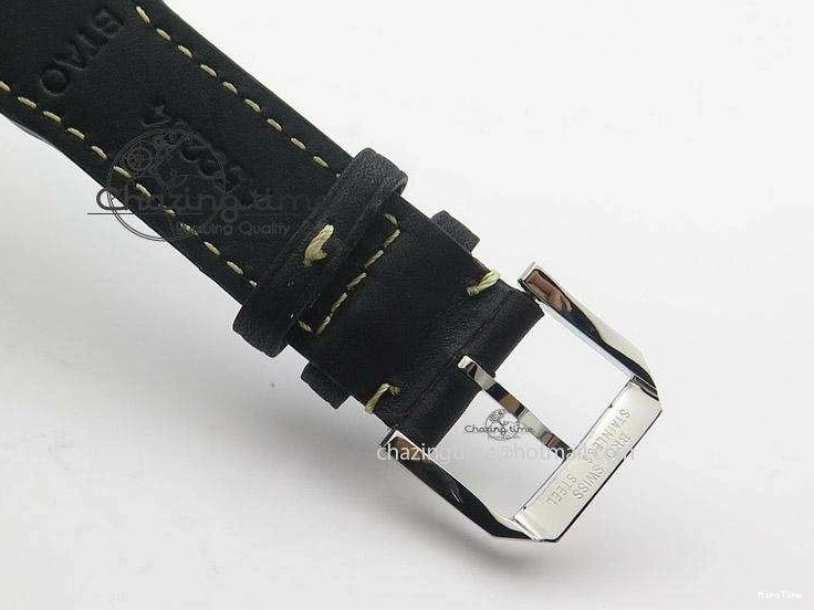 MIROTIME 0224 Pilot Mark XVI “Father & Son 2012” MK Maker SS Sliver Dial A2892 On Black Leather Strap Attractive 7373